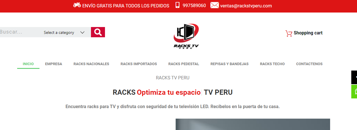 RACKS TV PERU