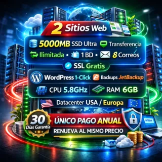 Hosting Mediano accesos cpanel